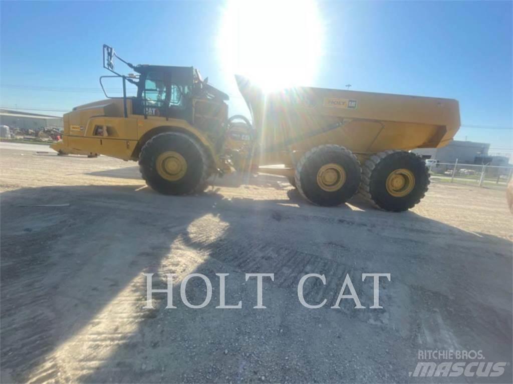 CAT 745 Artikulētie pašizgāzēji