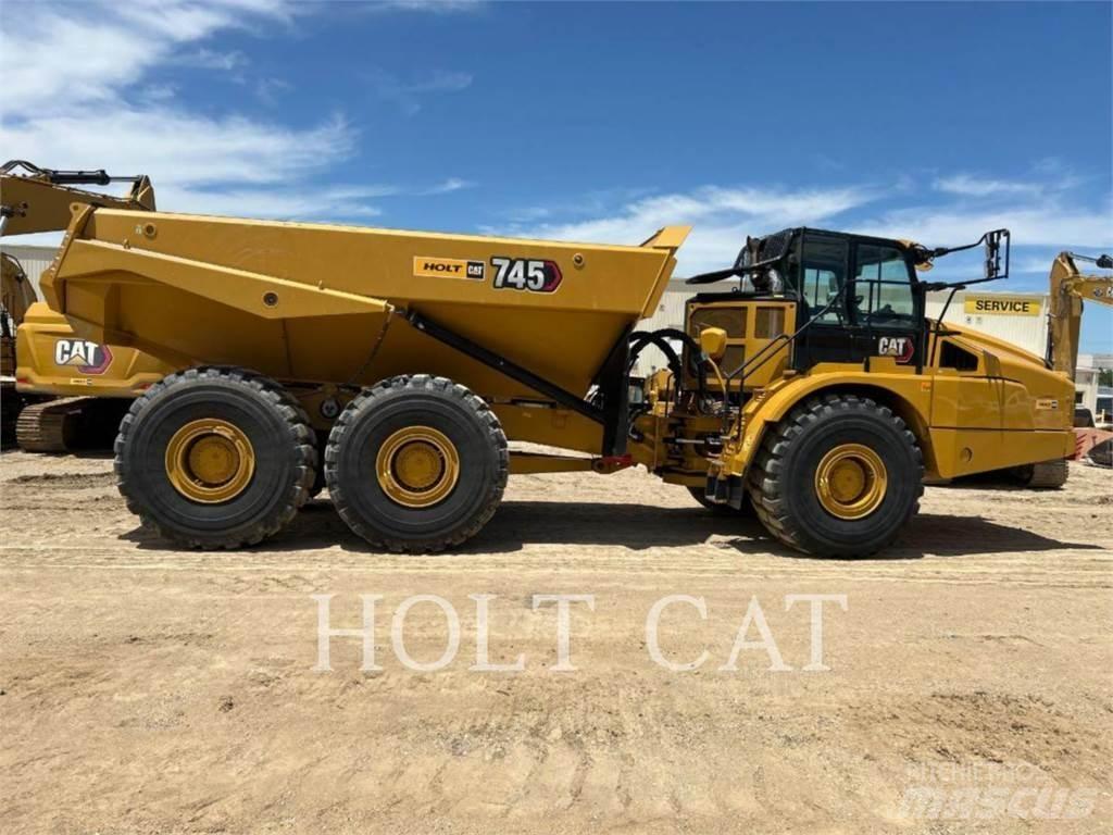 CAT 745 Artikulētie pašizgāzēji