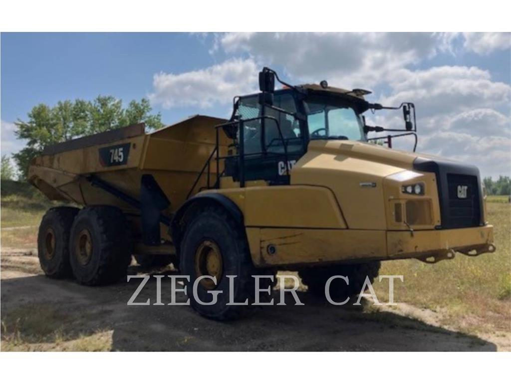 CAT 745 Artikulētie pašizgāzēji