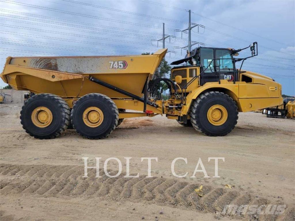 CAT 745 Artikulētie pašizgāzēji