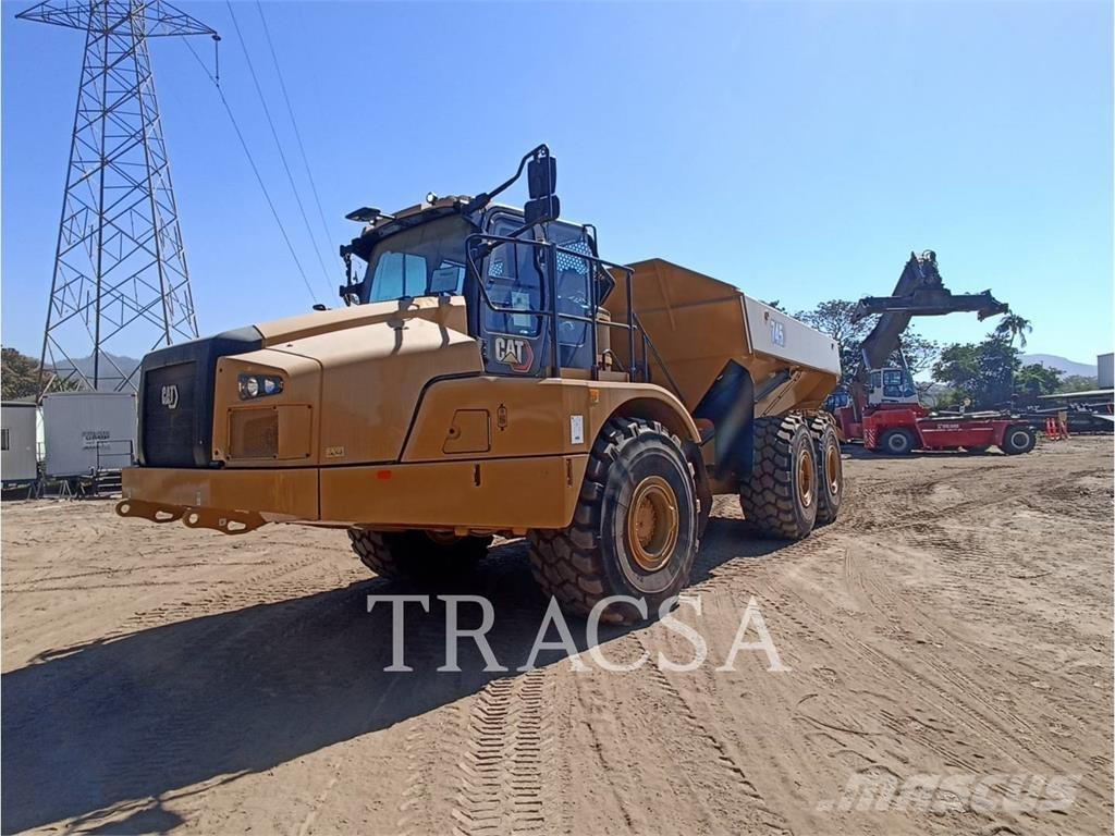 CAT 745 Artikulētie pašizgāzēji