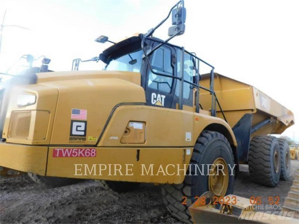 CAT 745-04 Artikulētie pašizgāzēji