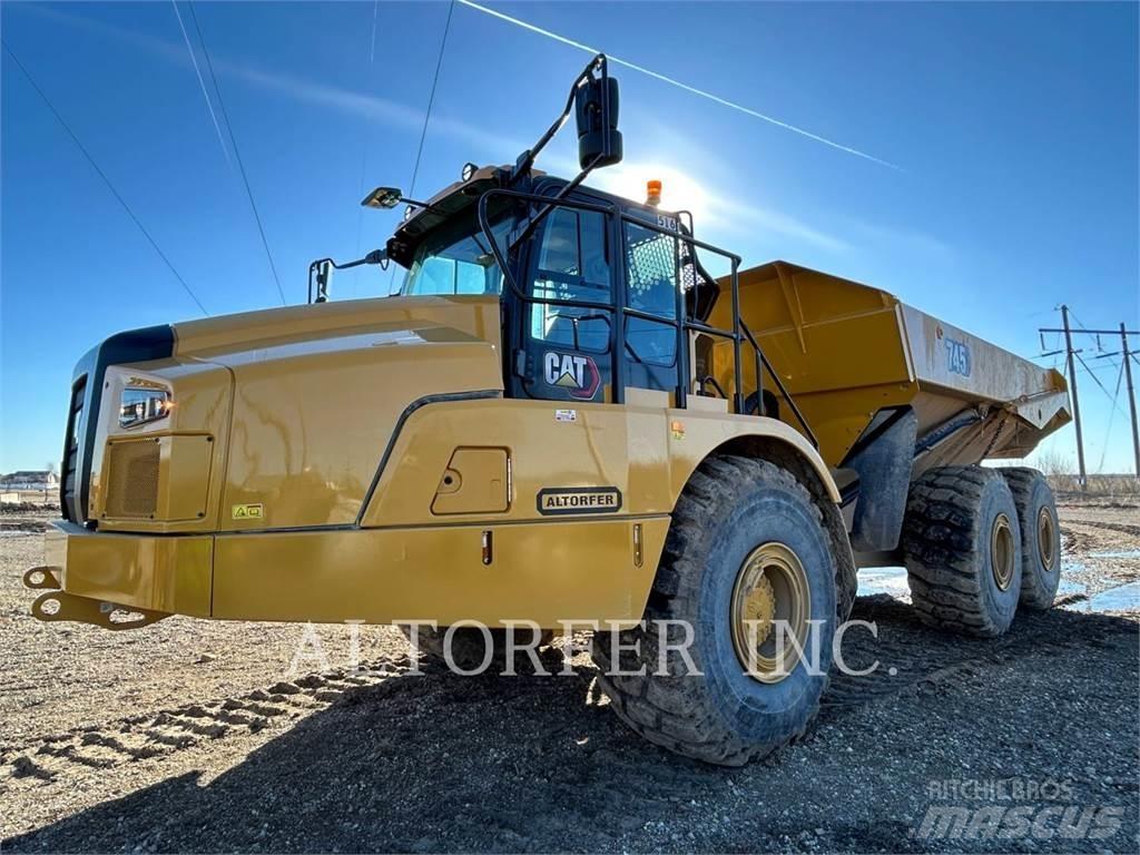CAT 745-04 Artikulētie pašizgāzēji