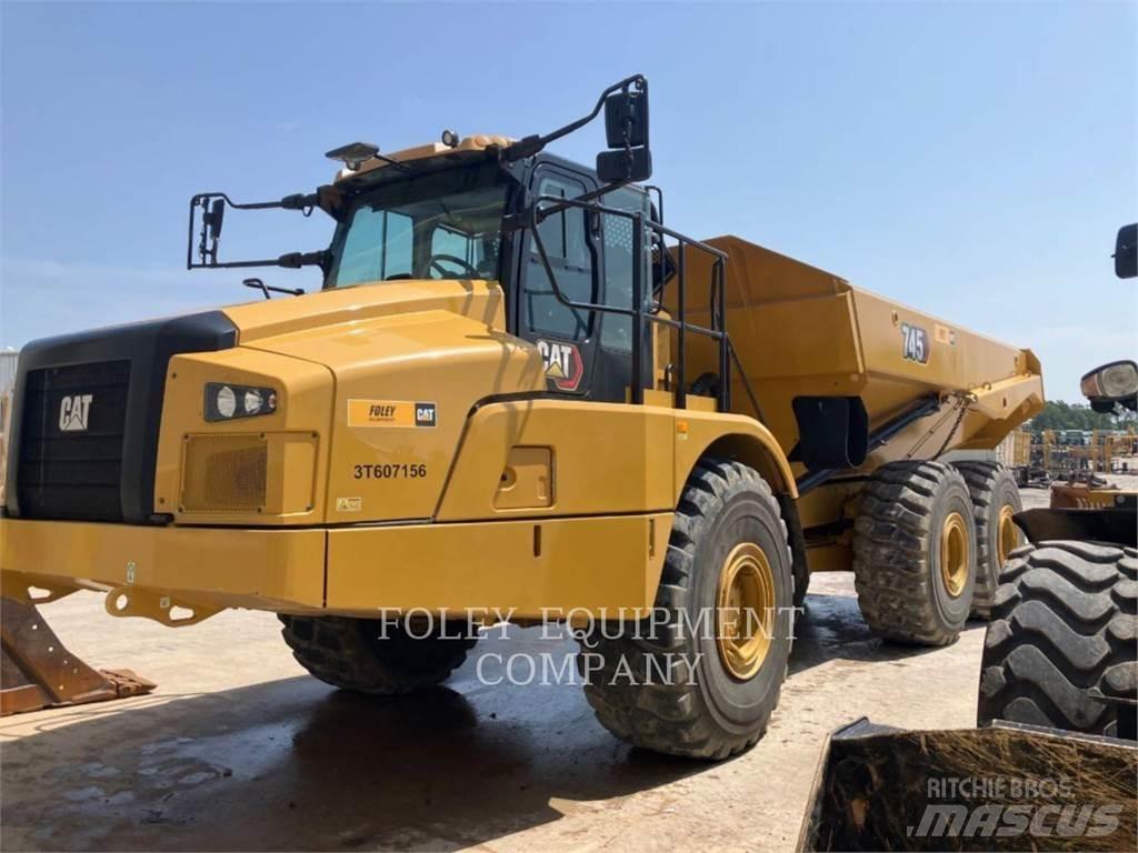 CAT 745-04 Artikulētie pašizgāzēji