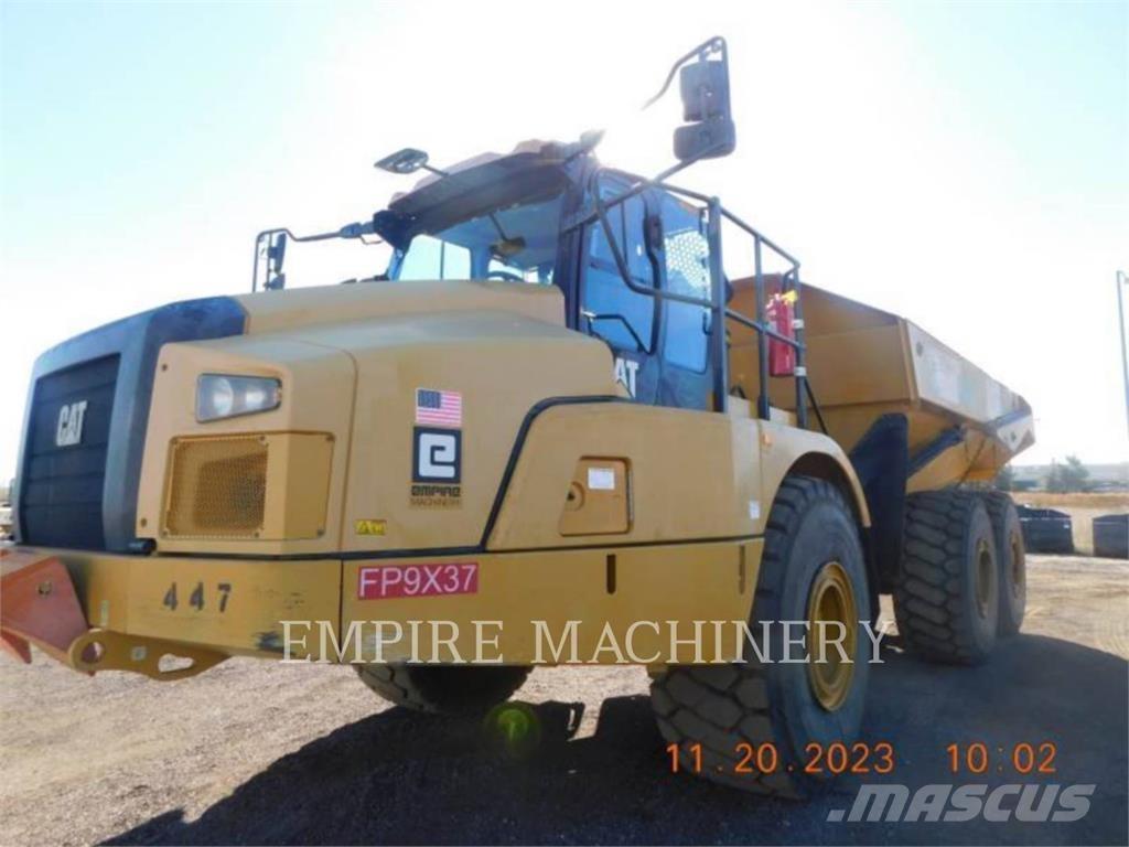 CAT 745-04 Artikulētie pašizgāzēji