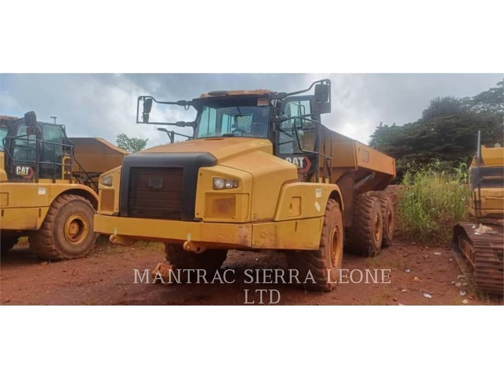 CAT 745-04LRC Artikulētie pašizgāzēji