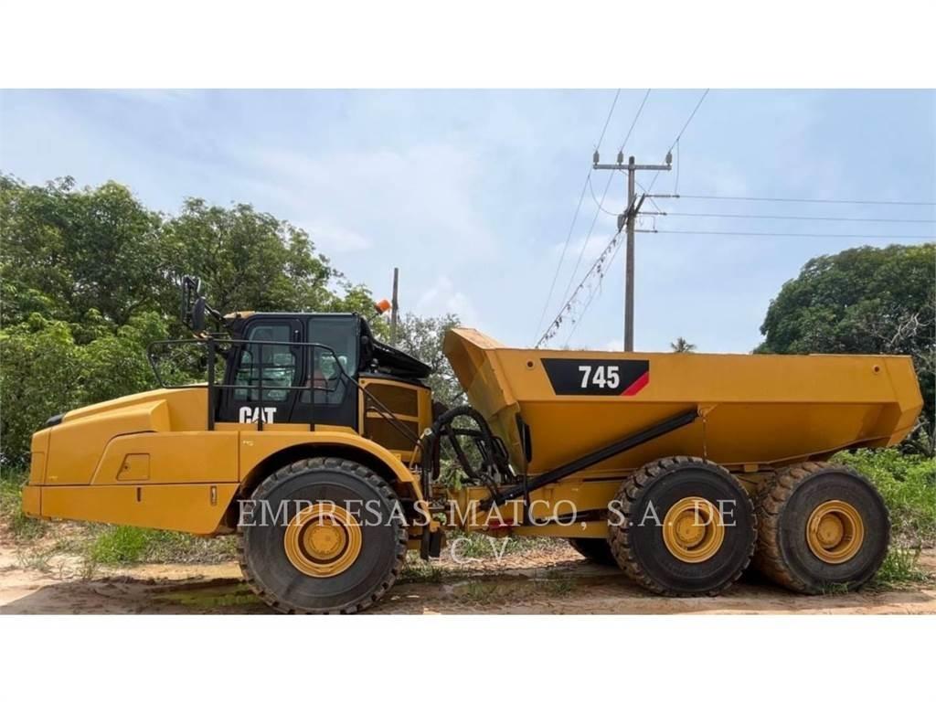 CAT 745-04LRC Artikulētie pašizgāzēji