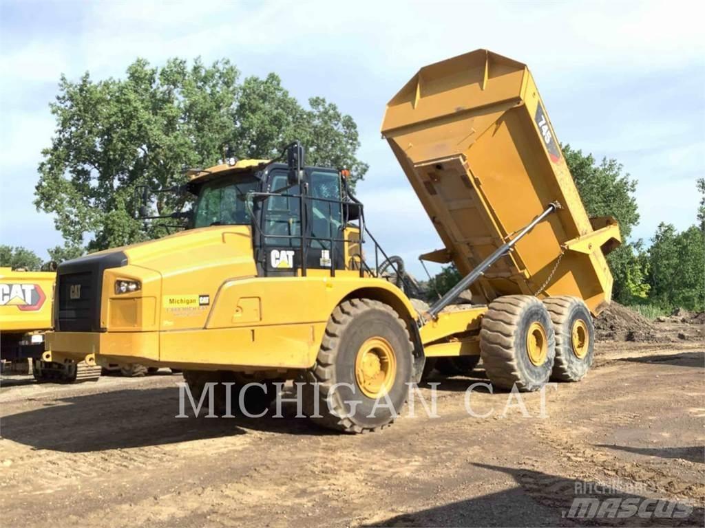 CAT 745 T Artikulētie pašizgāzēji