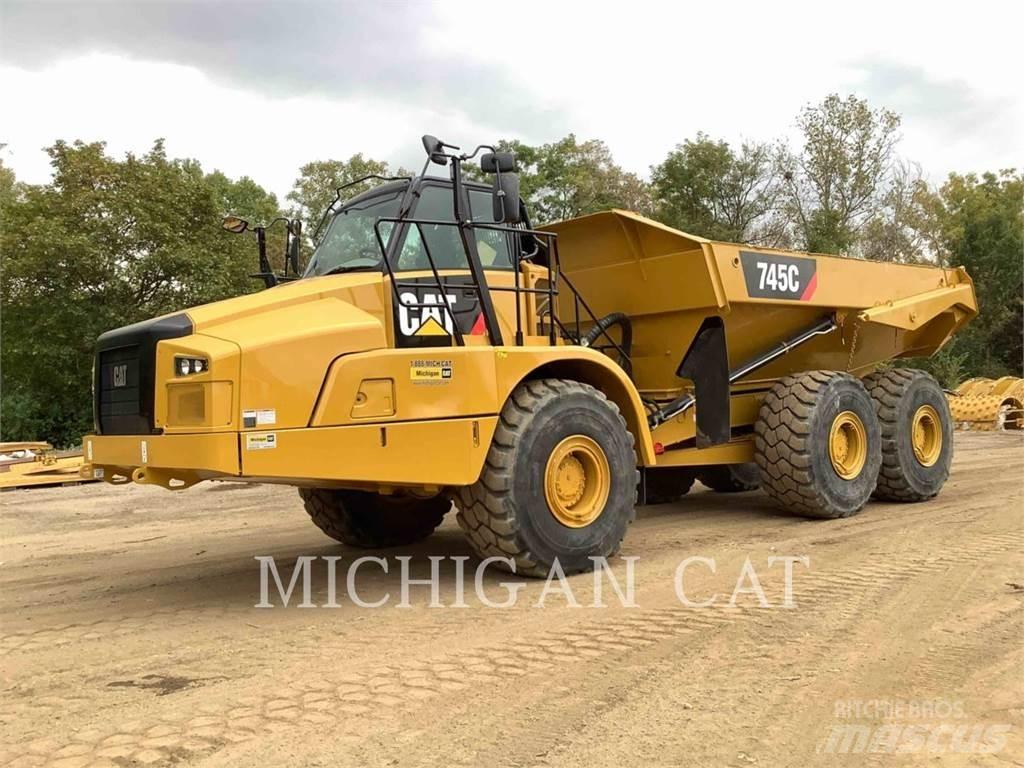 CAT 745C Artikulētie pašizgāzēji