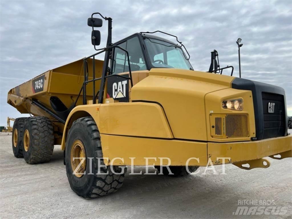 CAT 745C Artikulētie pašizgāzēji