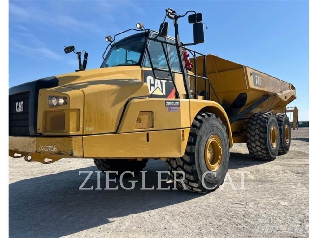 CAT 745C Artikulētie pašizgāzēji