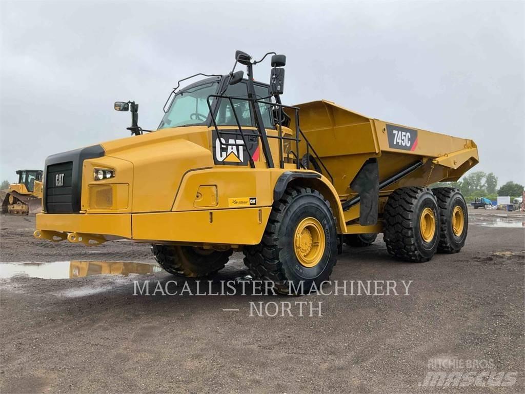 CAT 745C Artikulētie pašizgāzēji