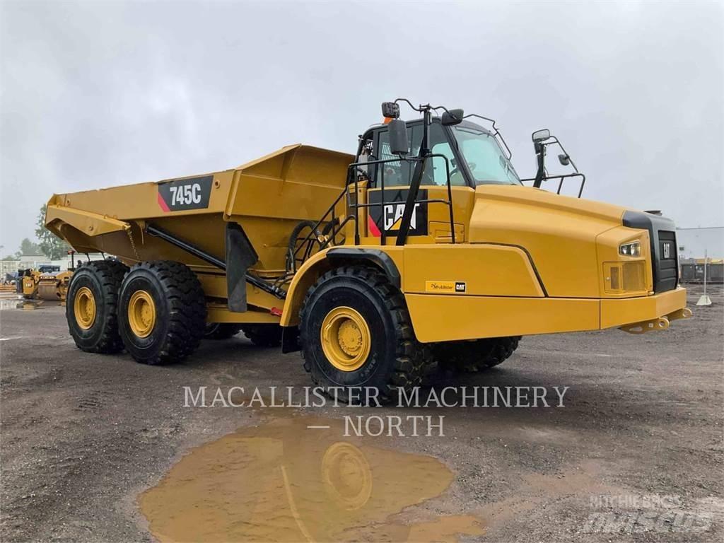 CAT 745C Artikulētie pašizgāzēji