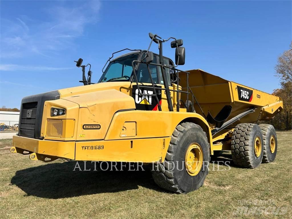 CAT 745C Artikulētie pašizgāzēji