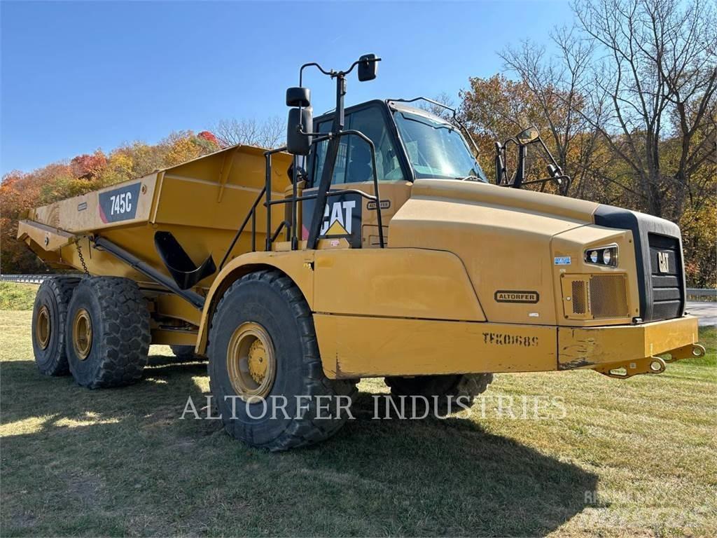 CAT 745C Artikulētie pašizgāzēji