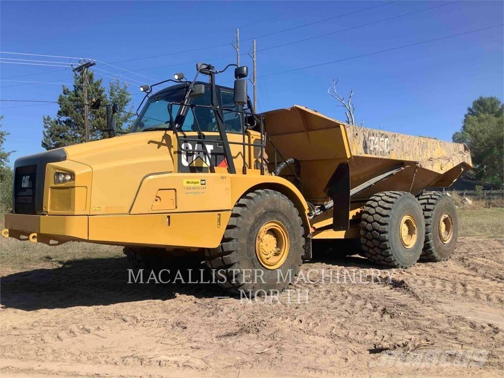 CAT 745C T Artikulētie pašizgāzēji