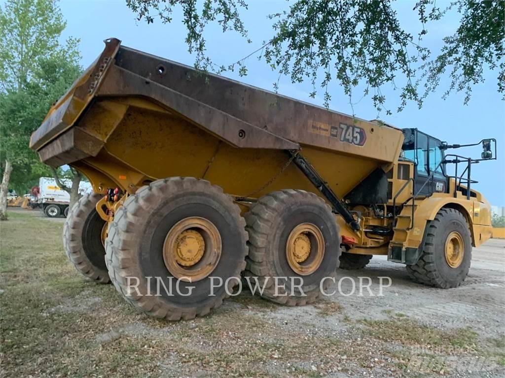 CAT 745TG Artikulētie pašizgāzēji