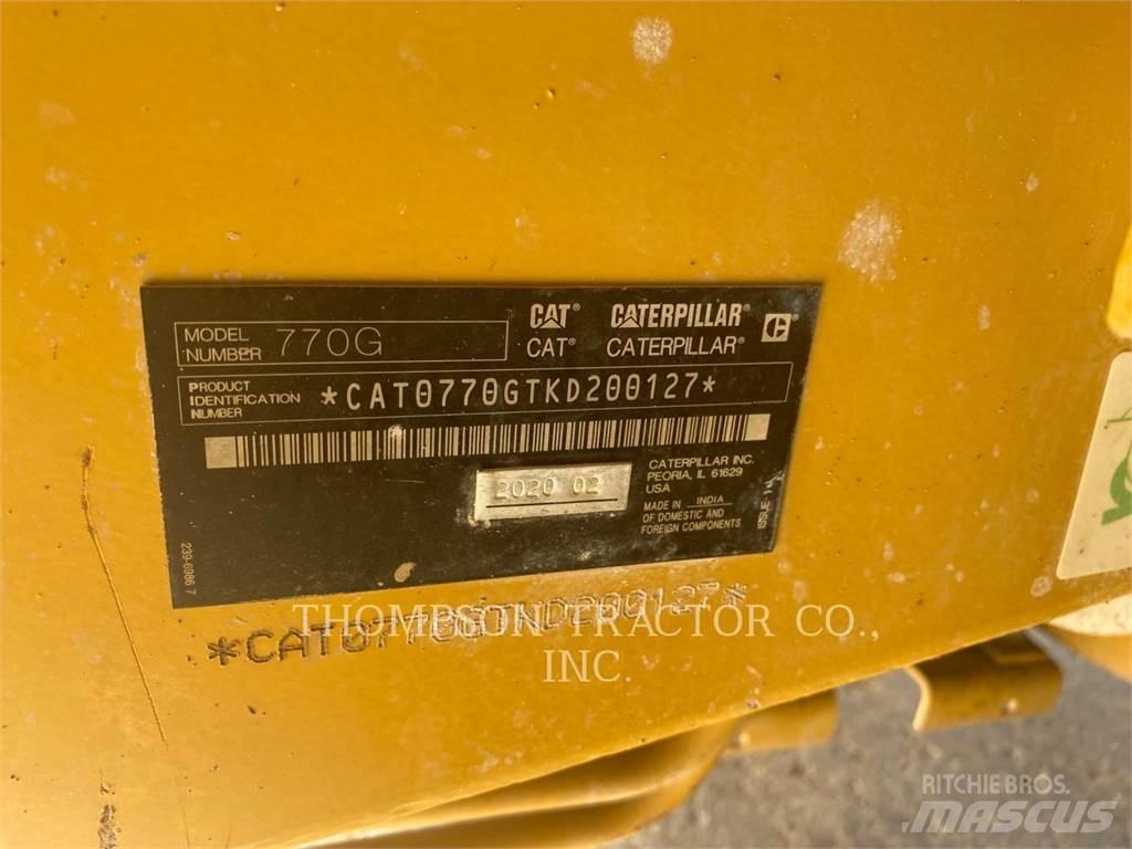 CAT 770 G Artikulētie pašizgāzēji