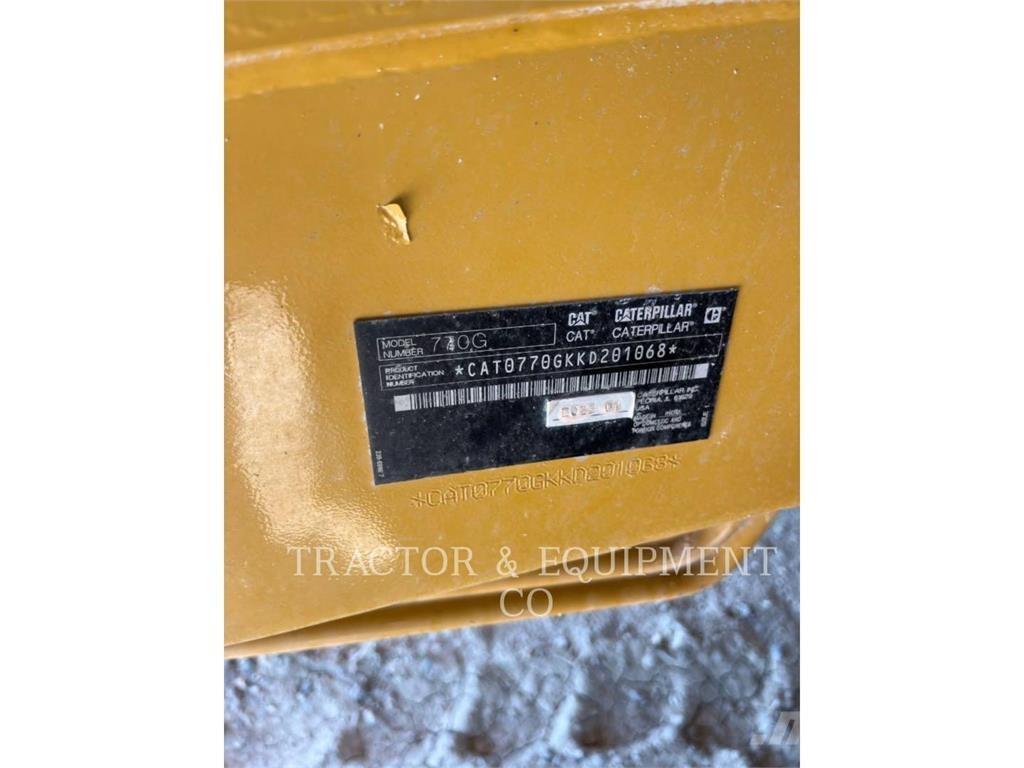 CAT 770G Artikulētie pašizgāzēji