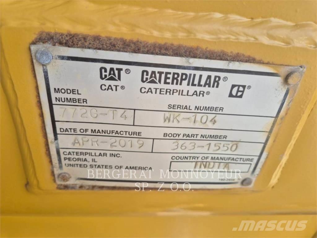 CAT 772G Artikulētie pašizgāzēji