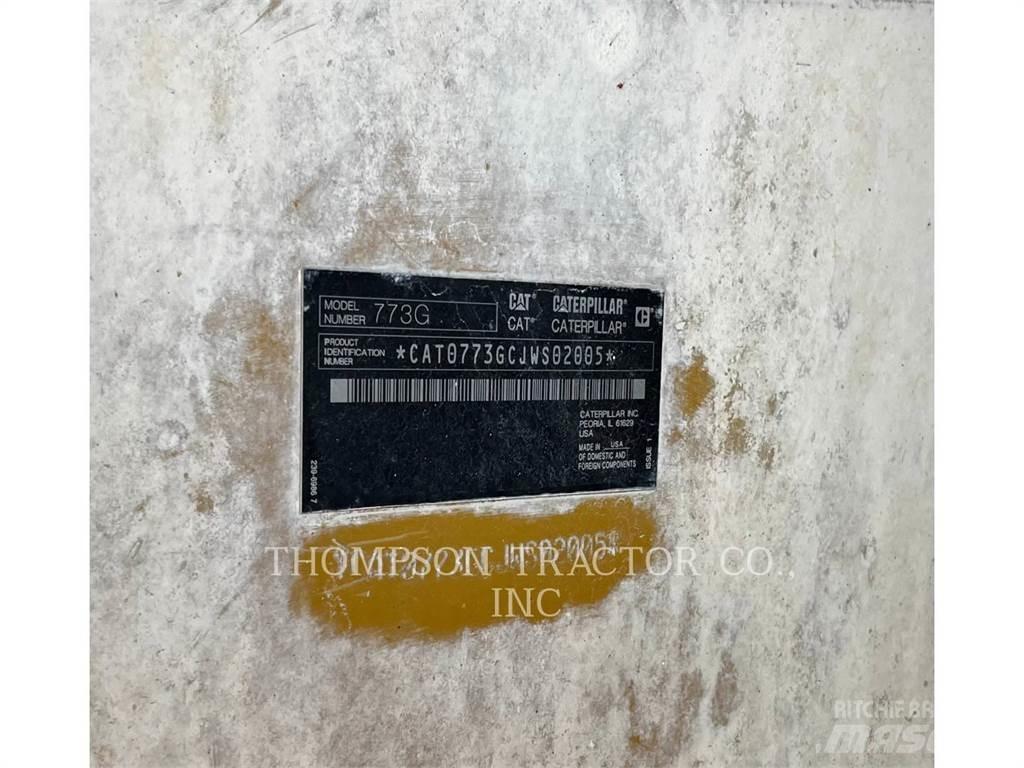 CAT 773G Artikulētie pašizgāzēji