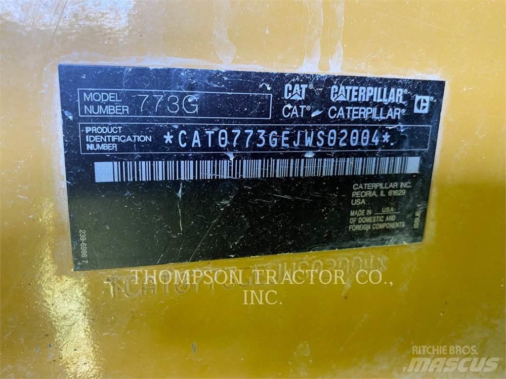 CAT 773G Artikulētie pašizgāzēji