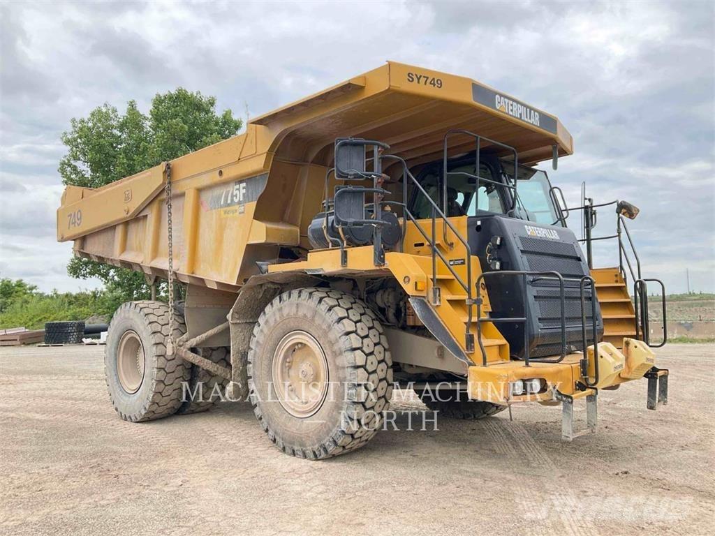 CAT 775F Artikulētie pašizgāzēji