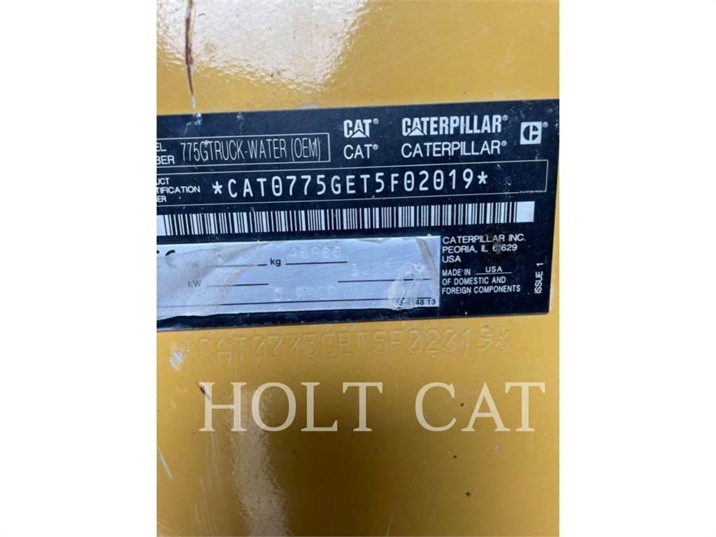CAT 775G Artikulētie pašizgāzēji