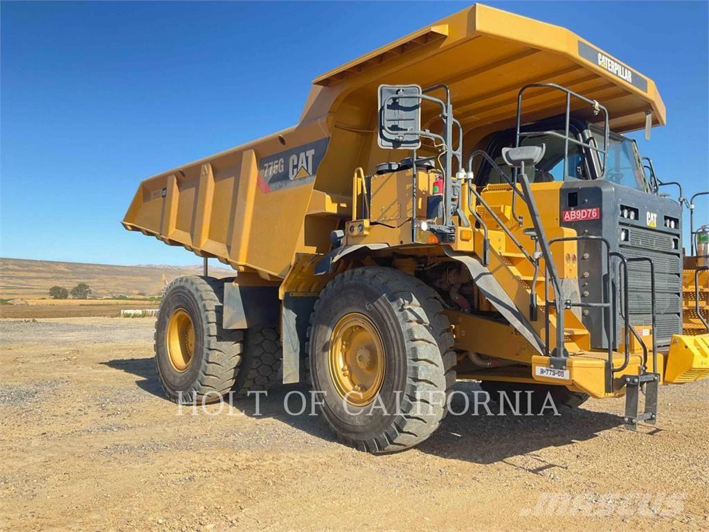 CAT 775G Artikulētie pašizgāzēji