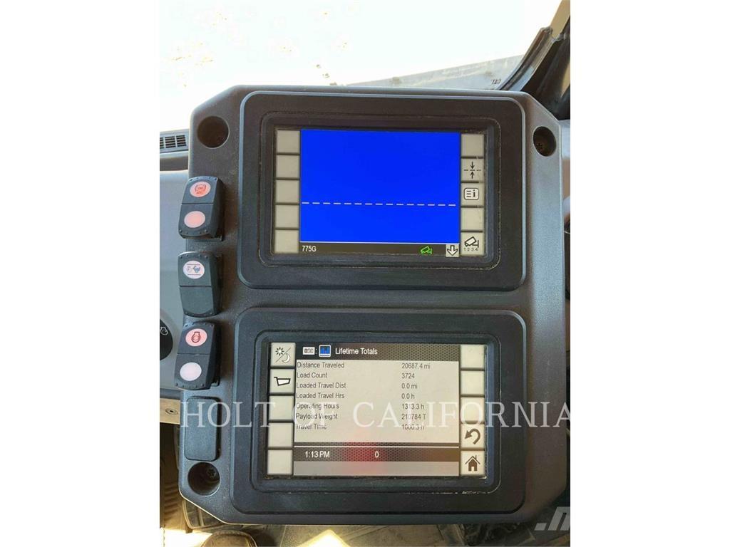 CAT 775G Artikulētie pašizgāzēji