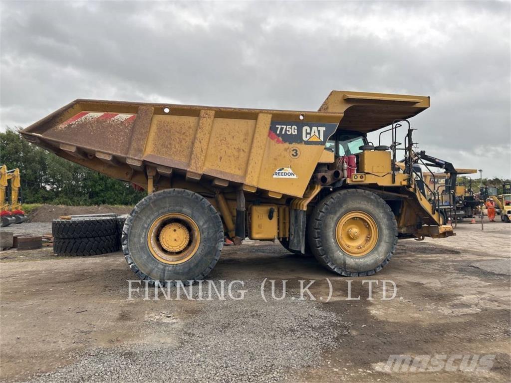 CAT 775G Artikulētie pašizgāzēji