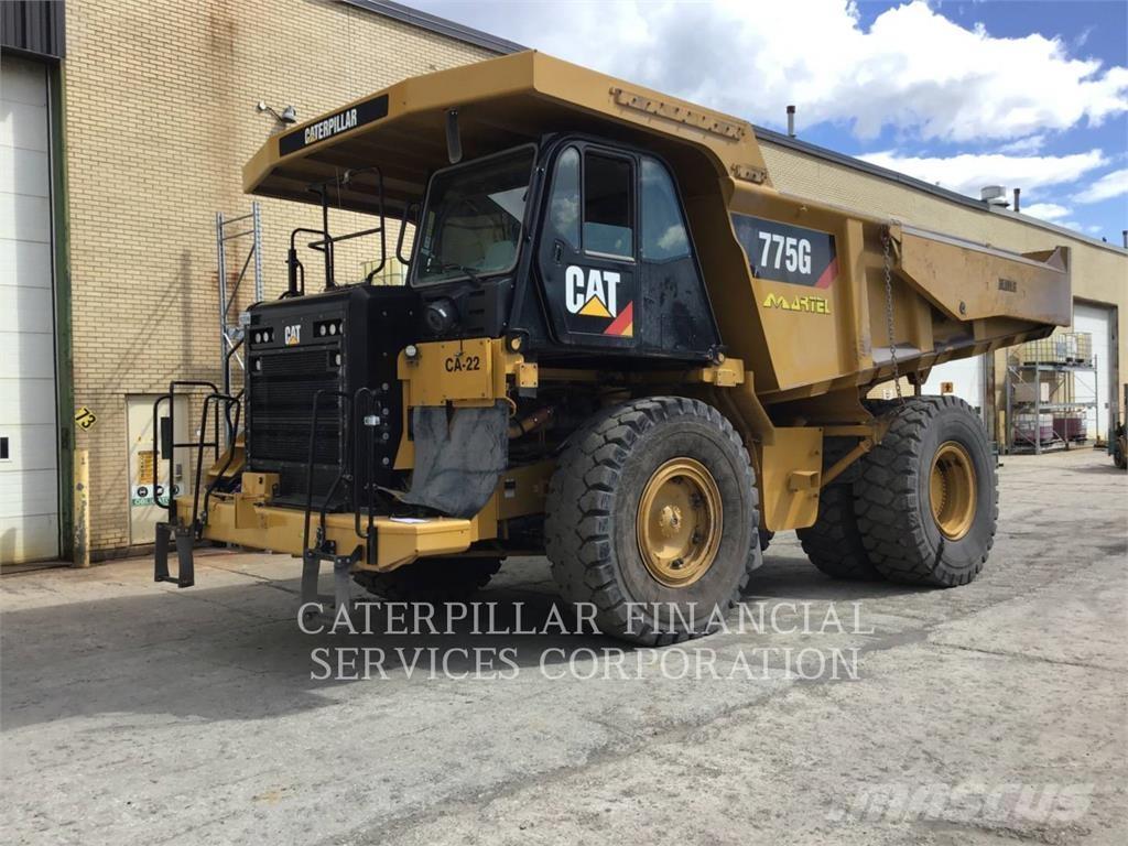 CAT 775G Artikulētie pašizgāzēji
