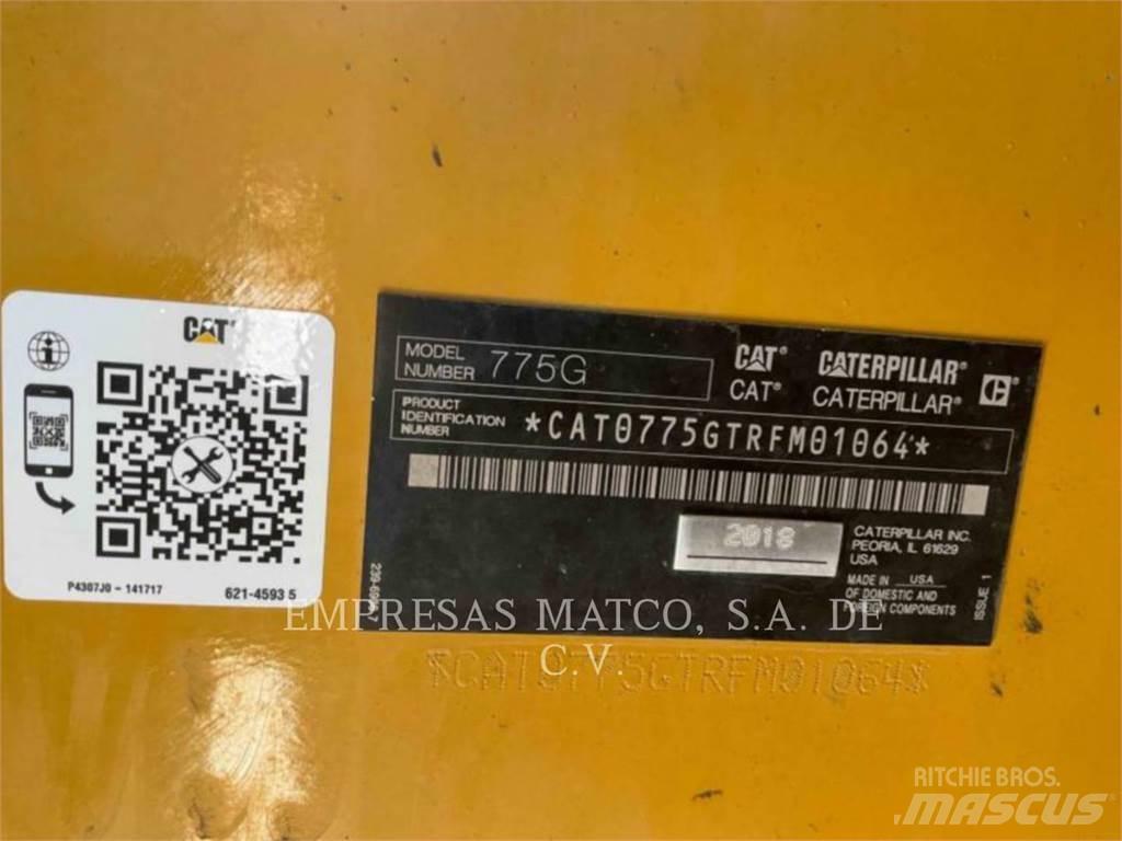 CAT 775GLRC Artikulētie pašizgāzēji