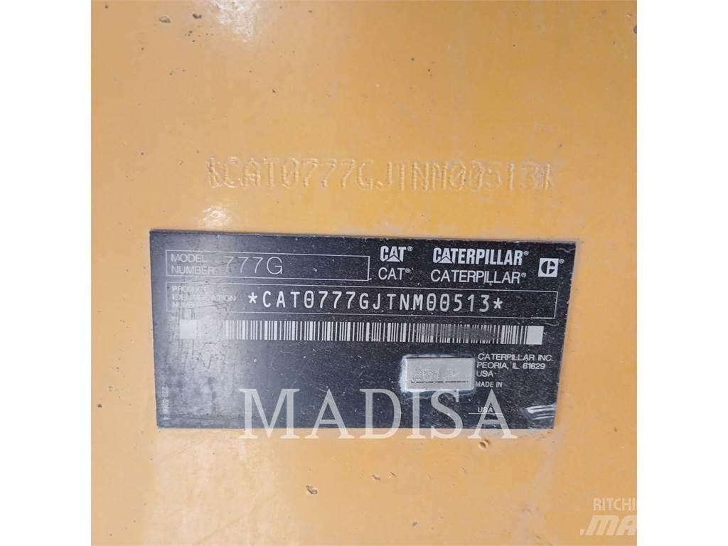 CAT 777GLRC Artikulētie pašizgāzēji