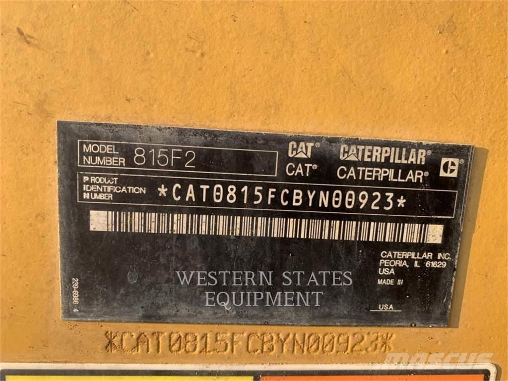 CAT 815FII Augsnes blīvētāji