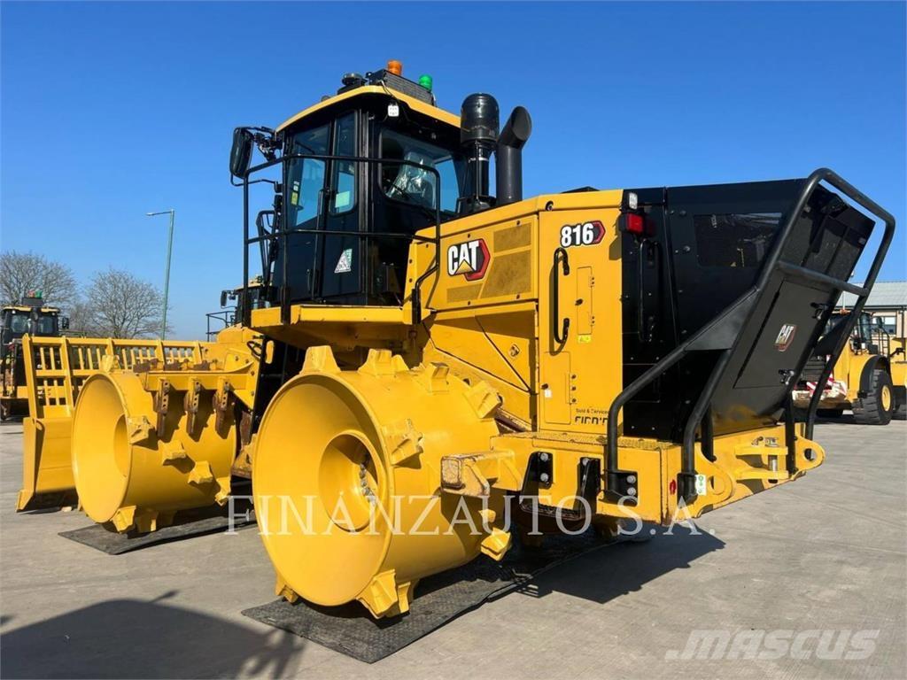 CAT 816K Augsnes blīvētāji