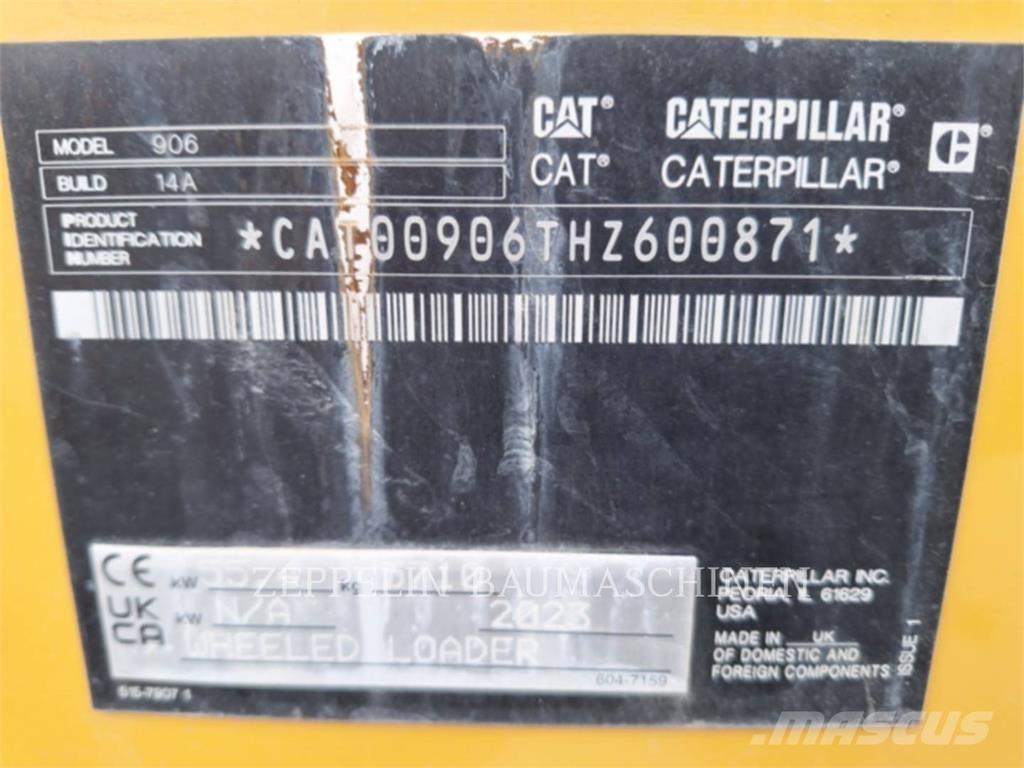 CAT 906-14 Iekrāvēji uz riteņiem