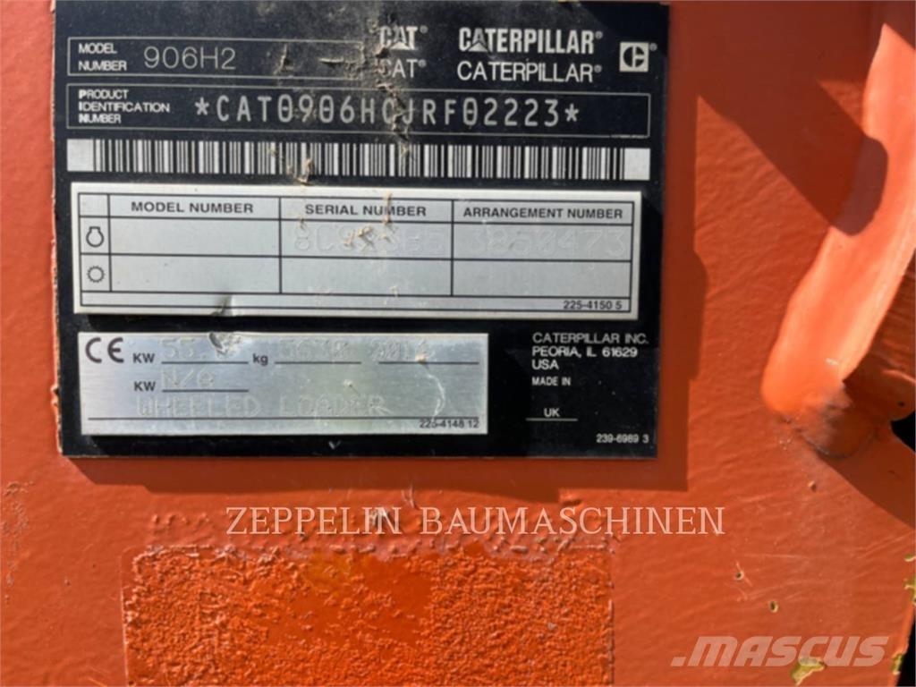 CAT 906H Iekrāvēji uz riteņiem