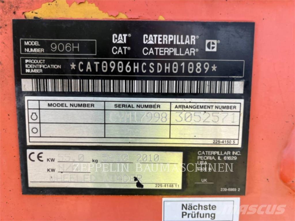 CAT 906H Iekrāvēji uz riteņiem
