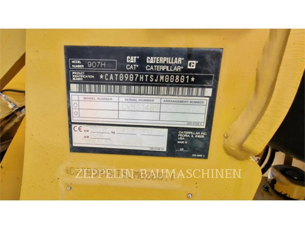 CAT 907H Iekrāvēji uz riteņiem