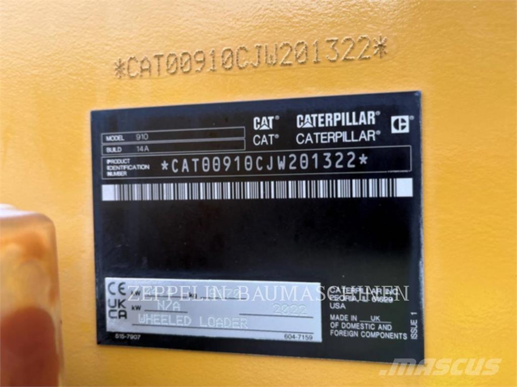 CAT 910-14A Iekrāvēji uz riteņiem