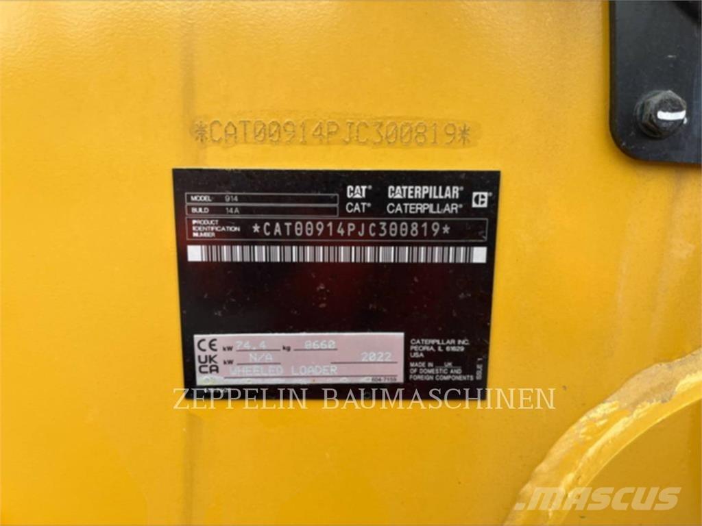 CAT 914-14A Iekrāvēji uz riteņiem