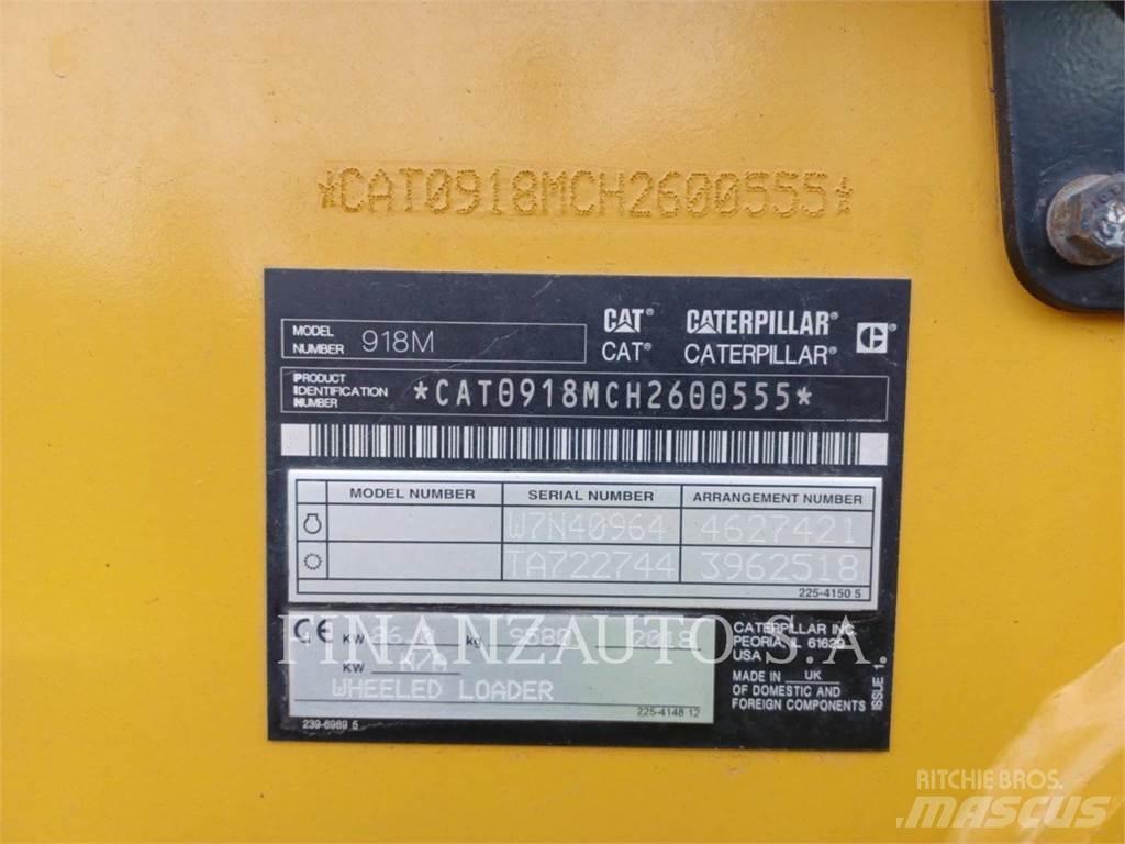 CAT 918M Iekrāvēji uz riteņiem