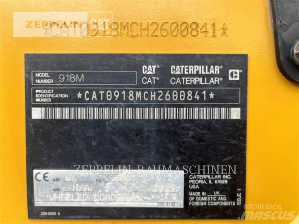 CAT 918M Iekrāvēji uz riteņiem