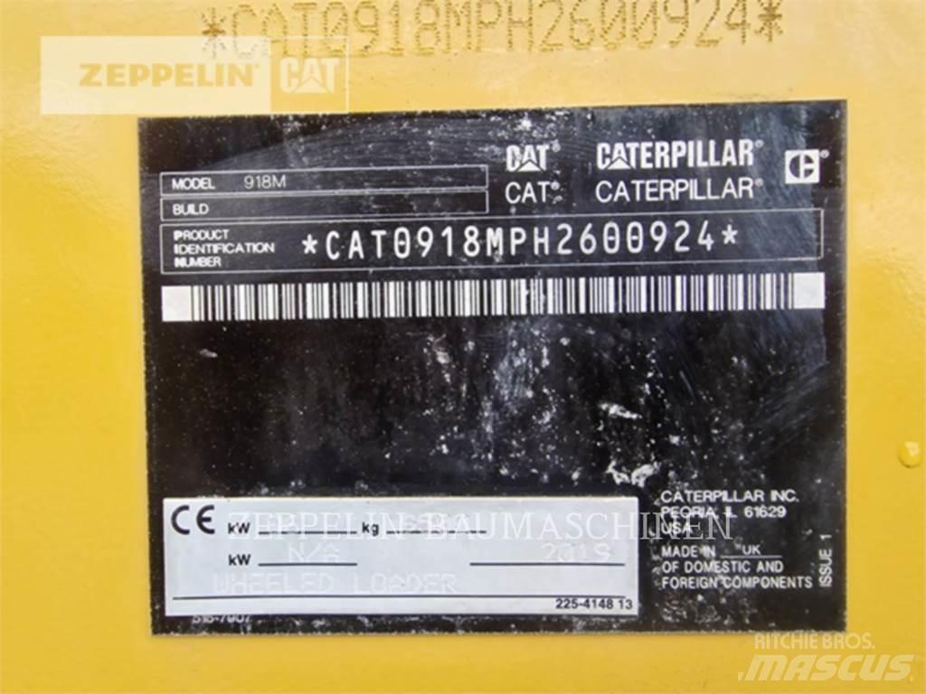 CAT 918M Iekrāvēji uz riteņiem