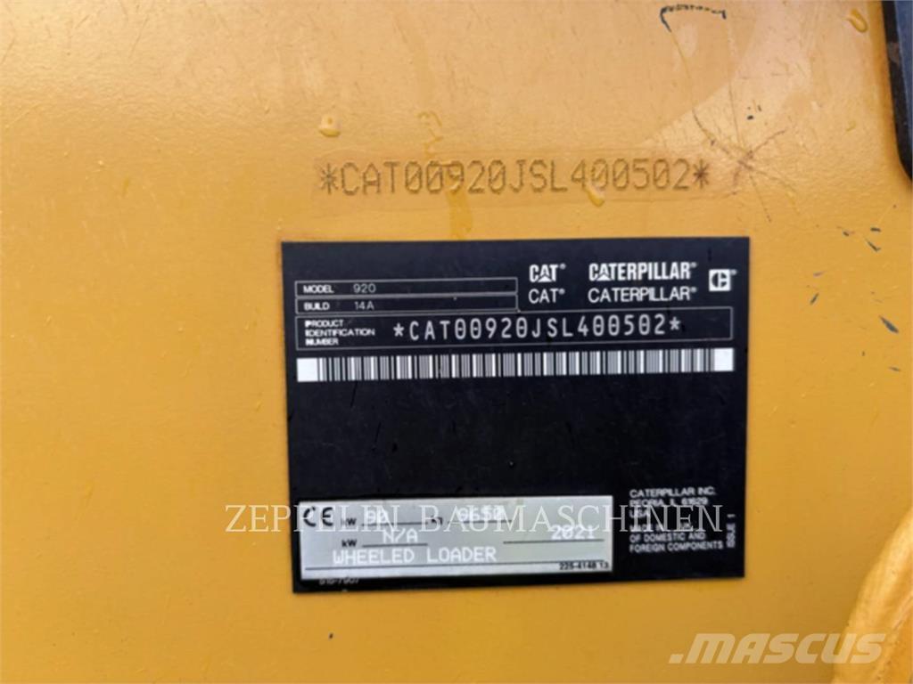 CAT 920-14A Iekrāvēji uz riteņiem