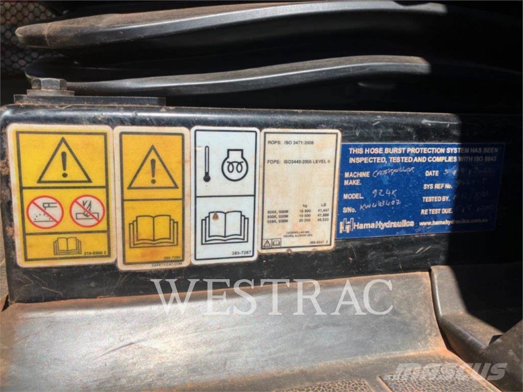 CAT 924K Iekrāvēji uz riteņiem