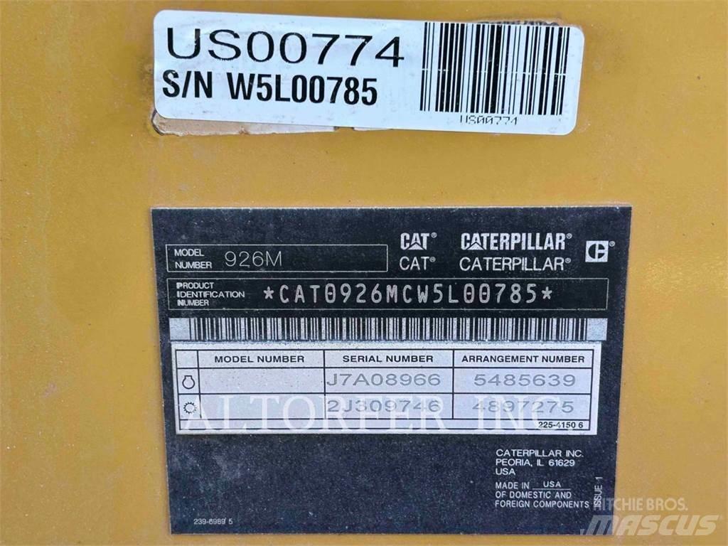 CAT 926M Iekrāvēji uz riteņiem