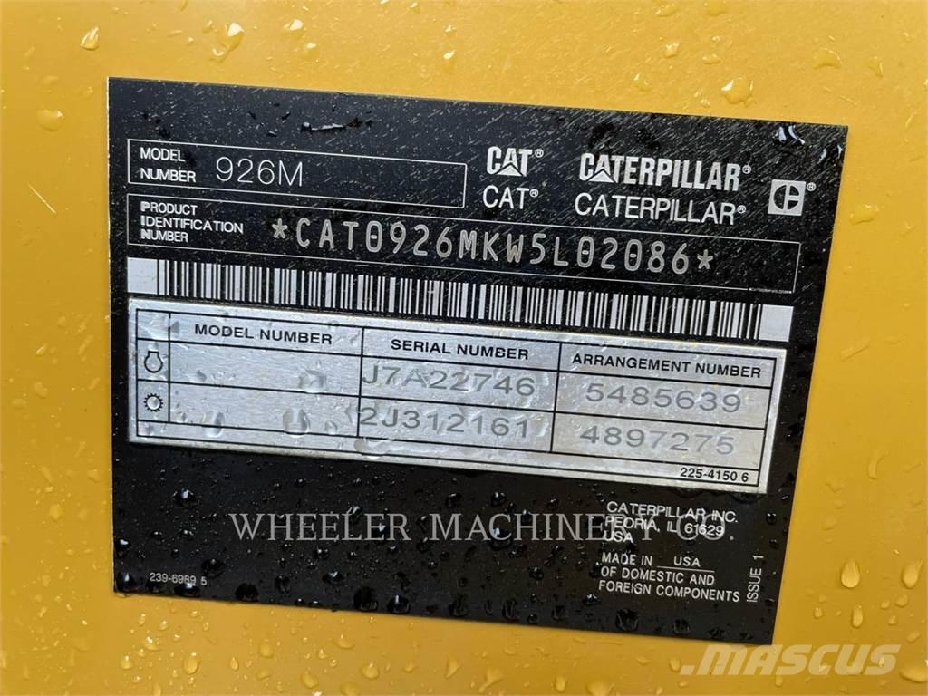CAT 926M HL QC Iekrāvēji uz riteņiem