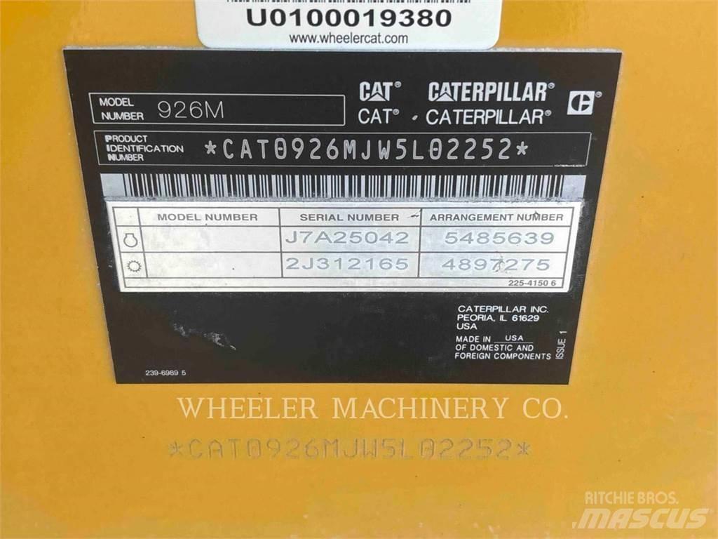 CAT 926M HL QC Iekrāvēji uz riteņiem